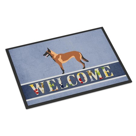 Carolines Treasures Malinois Belgian Shepherd Indoor or Outdoor Mat - 18 x 27 in. CA69124